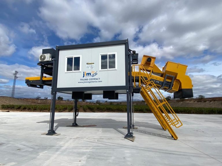 VENTA Cabina de triaje JLM TR100E PLANTA DE RECICLAJE
